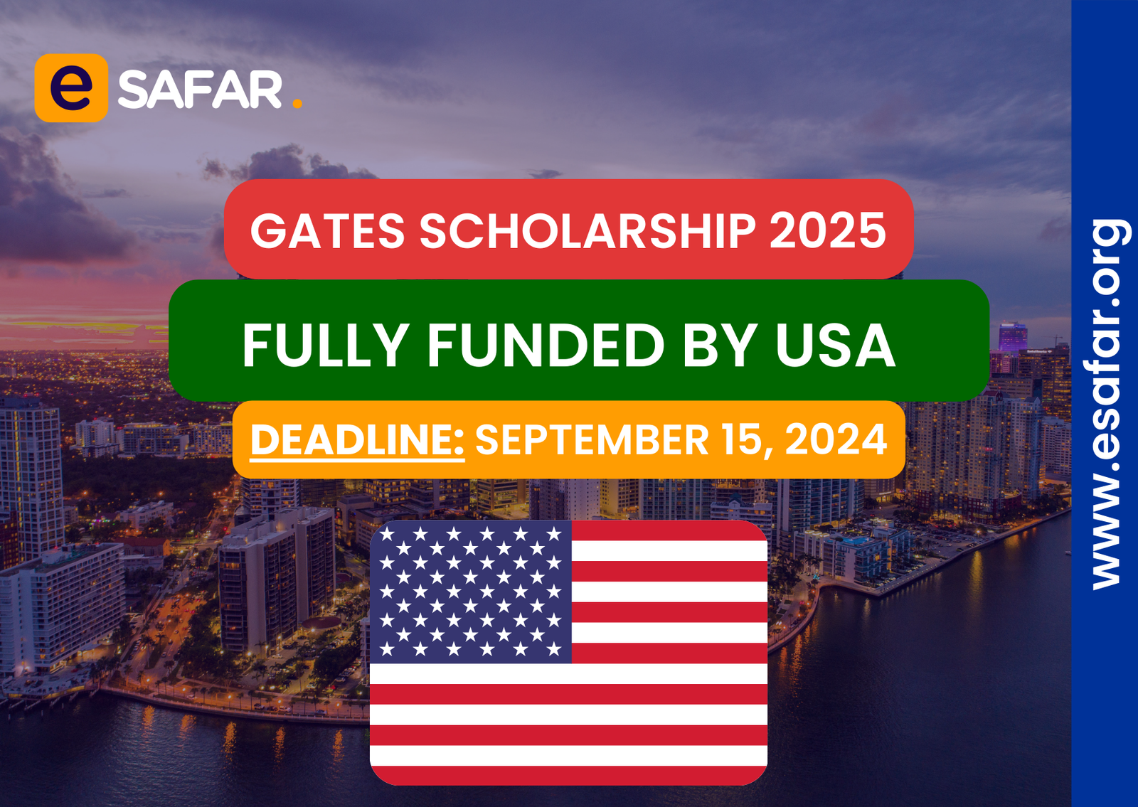 Read more about the article Gates Scholarship 2025 in USA | Fully Funded